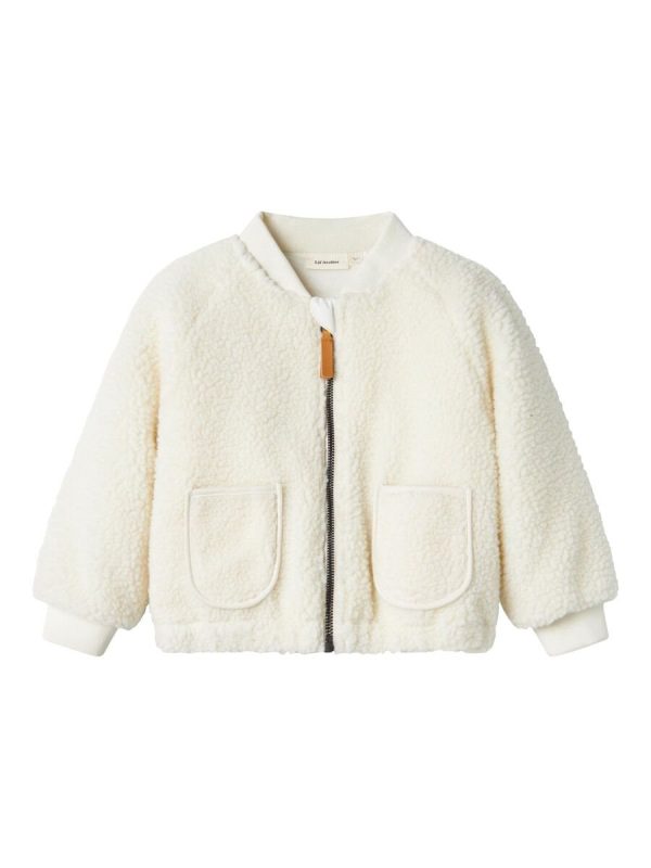 Lil Atelier teddy jacket bee