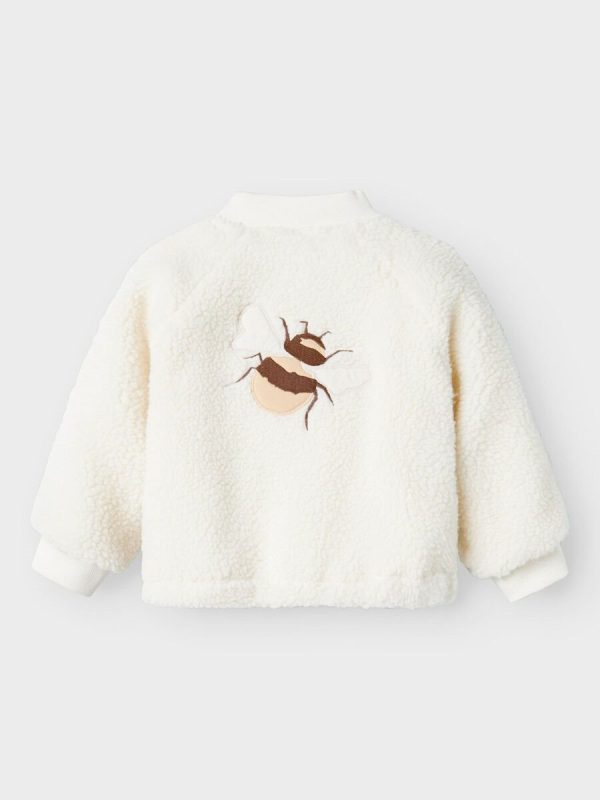 Lil Atelier teddy jacket bee - Afbeelding 2