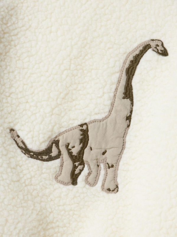 Lil Atelier teddy jacket dino - Afbeelding 3