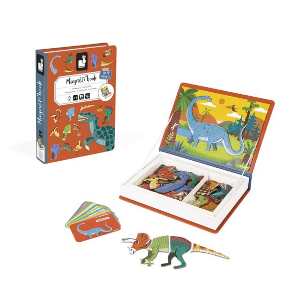 Janod magnetibook dinosaurus - Afbeelding 3