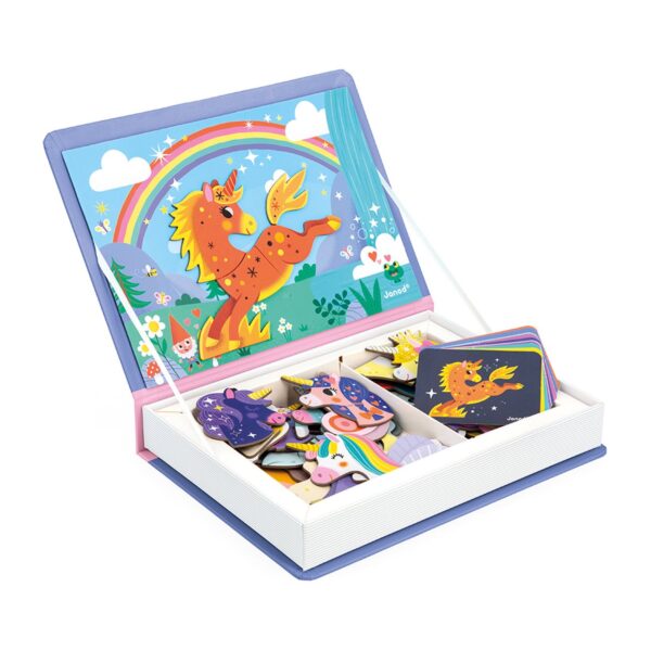 Janod magnetibook eenhoorn - Afbeelding 2
