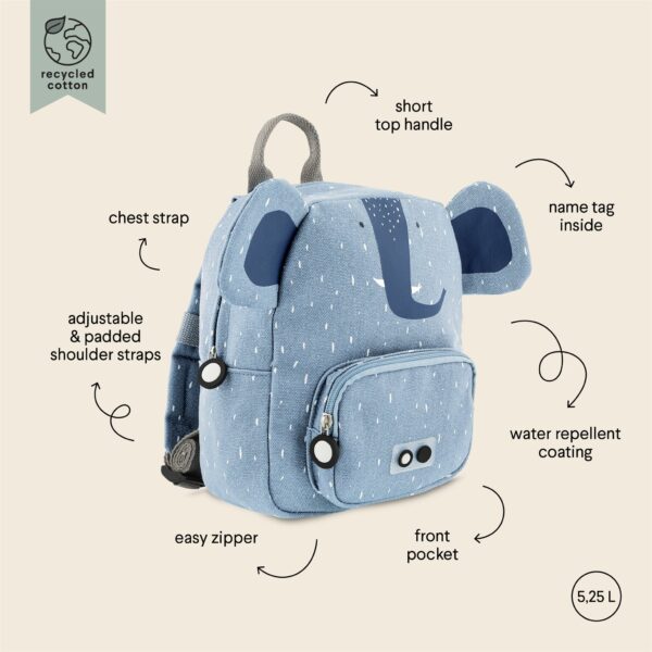 Trixie rugtas S Mrs.Elephant - Afbeelding 6