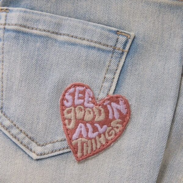 Daily7 denim shorts patch - Afbeelding 3