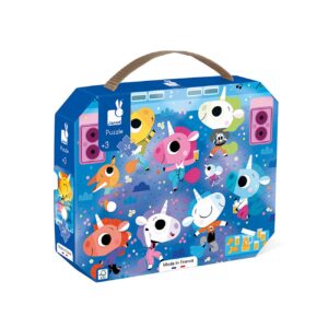 Janod puzzel unicorn 24 stuks