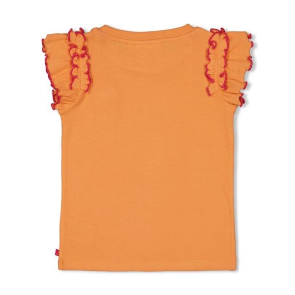 Jubel t-shirt ruches - Afbeelding 2