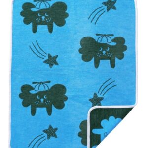 Klippan wiegdeken flying dog