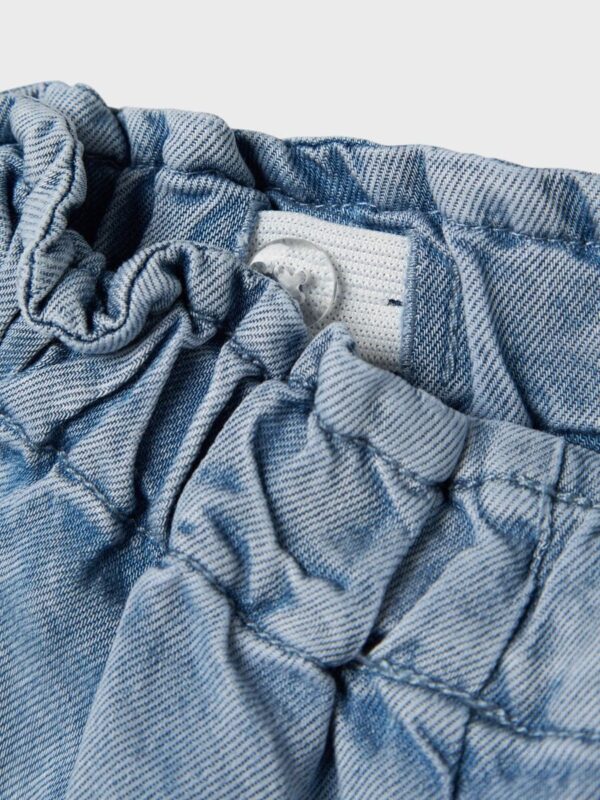 Lil Atelier loose denim short - Afbeelding 3