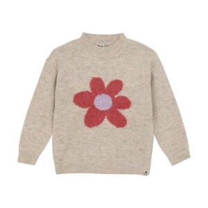 Daily7 knitted sweater flower