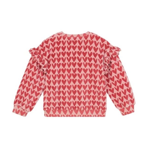 Daily7 sweater heart print - Afbeelding 2
