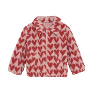 Daily7 teddy jacket heart