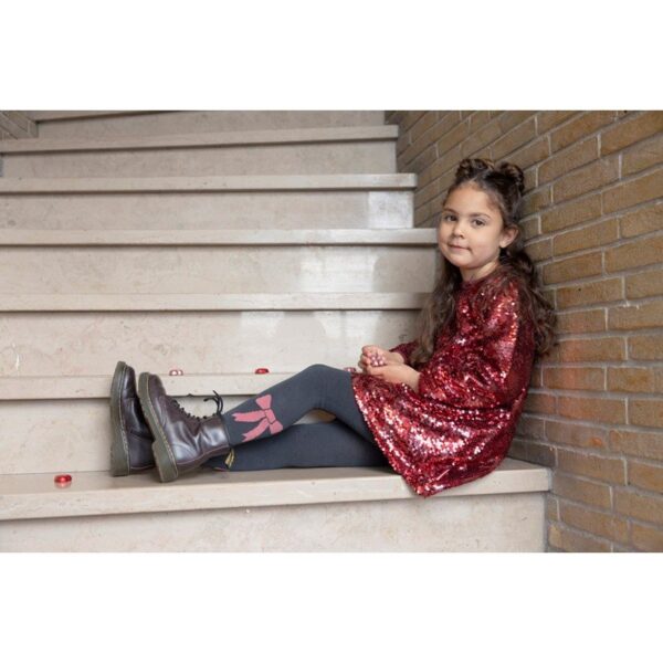 Jubel pailettenjurk hearts - Afbeelding 4