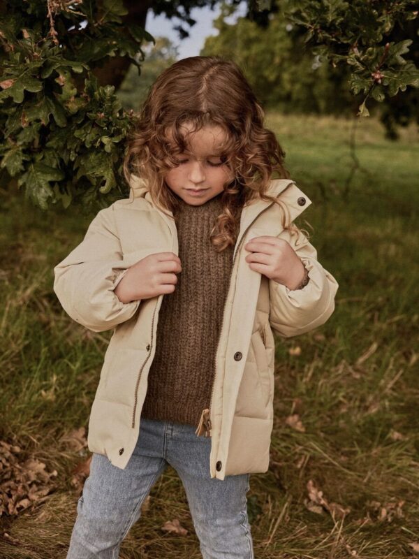 Lil Atelier long pufferjacket - Afbeelding 6