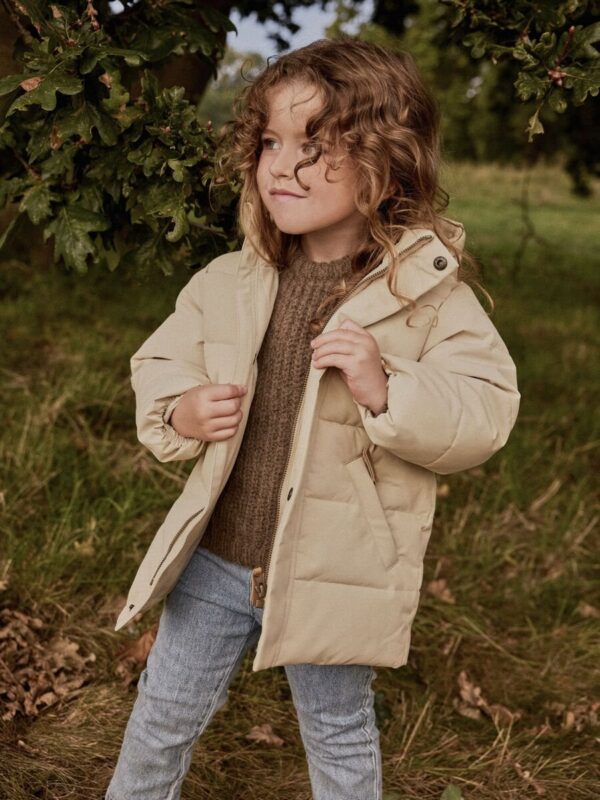Lil Atelier long pufferjacket - Afbeelding 7