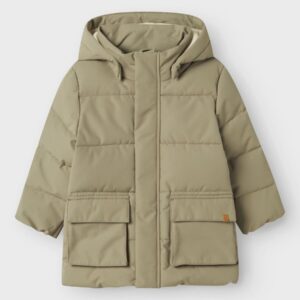Lil Atelier long pufferjacket