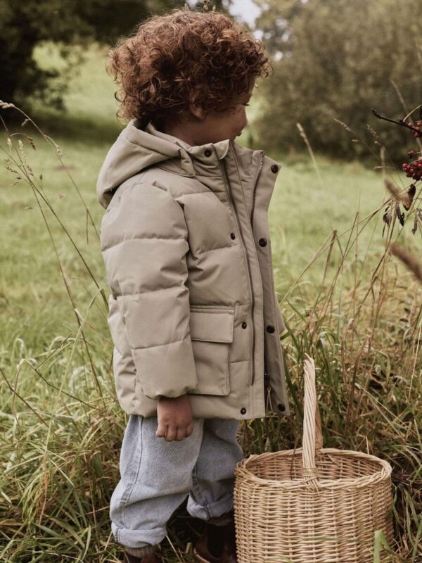 Lil Atelier long pufferjacket - Afbeelding 6