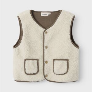Lil Atelier teddy gilet