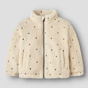 Lil Atelier teddy jacket hart