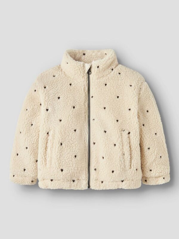 Lil Atelier teddy jacket hart