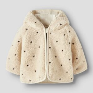 Lil Atelier teddy jacket hart