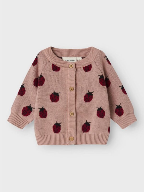 Lil Atelier vest ladybug