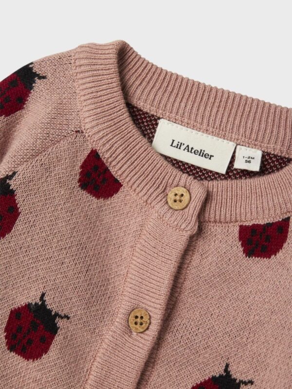 Lil Atelier vest ladybug - Afbeelding 2