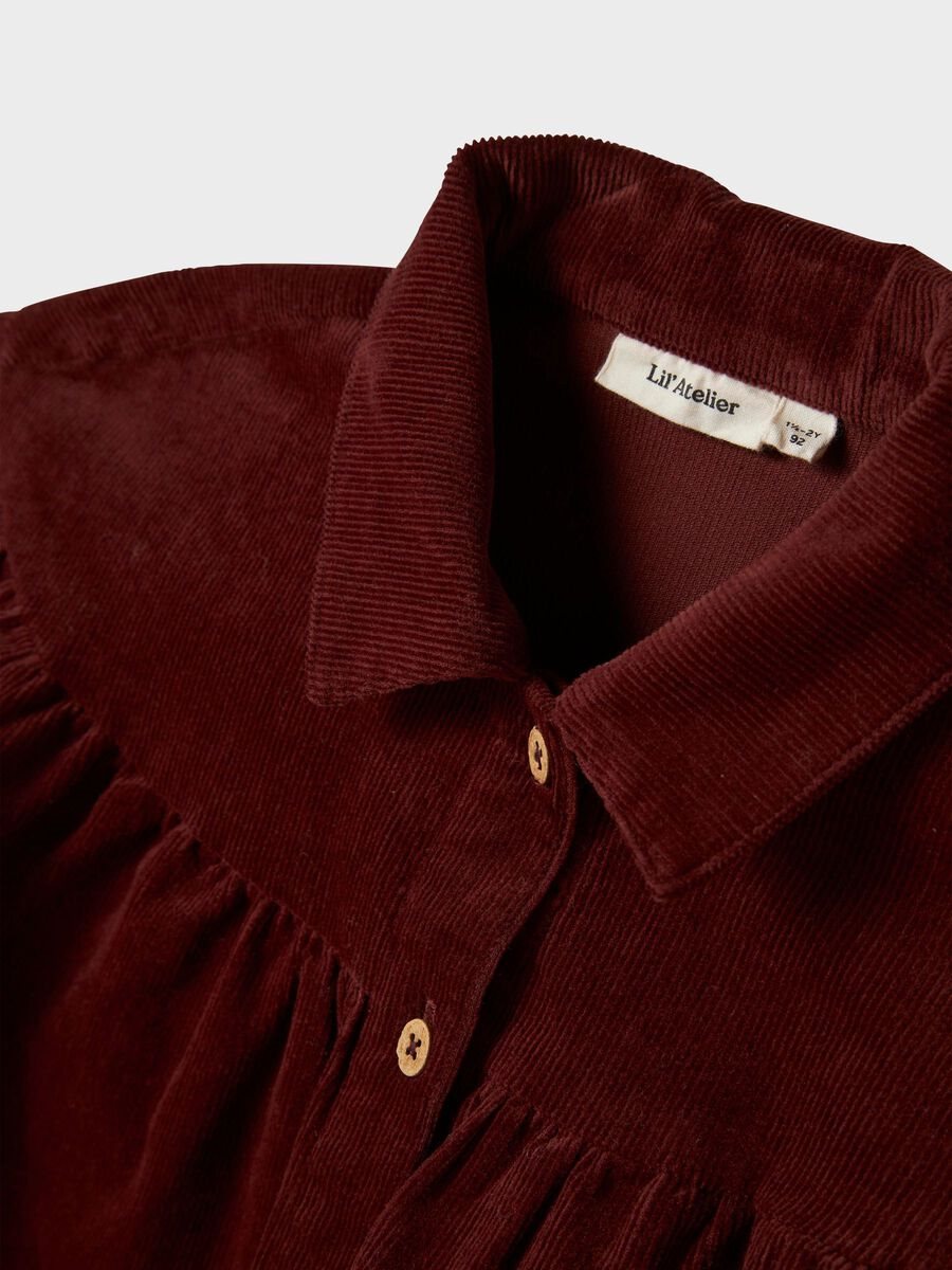 Lil atelier corduroy jurk - Afbeelding 2