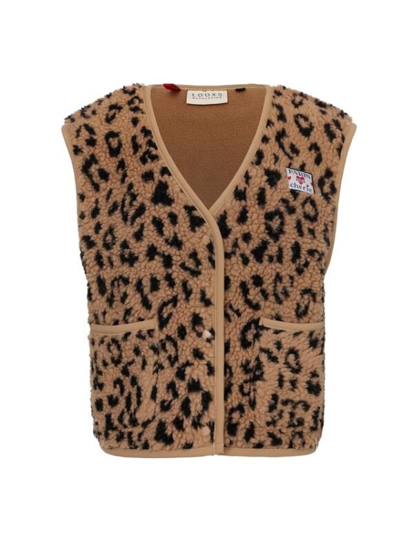 Looxs little leopard gilet