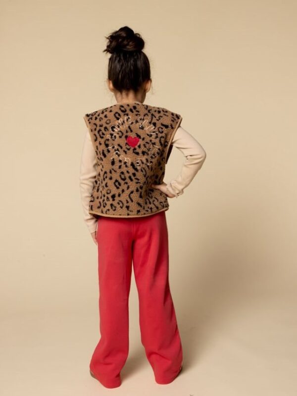 Looxs little leopard gilet - Afbeelding 5