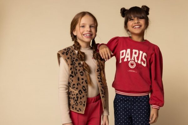 Looxs little leopard gilet - Afbeelding 7