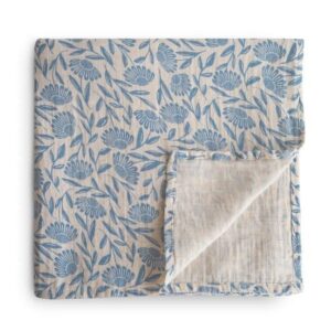 Mushie muslin swaddle