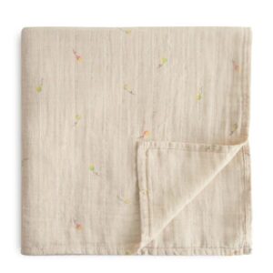 Mushie muslin swaddle