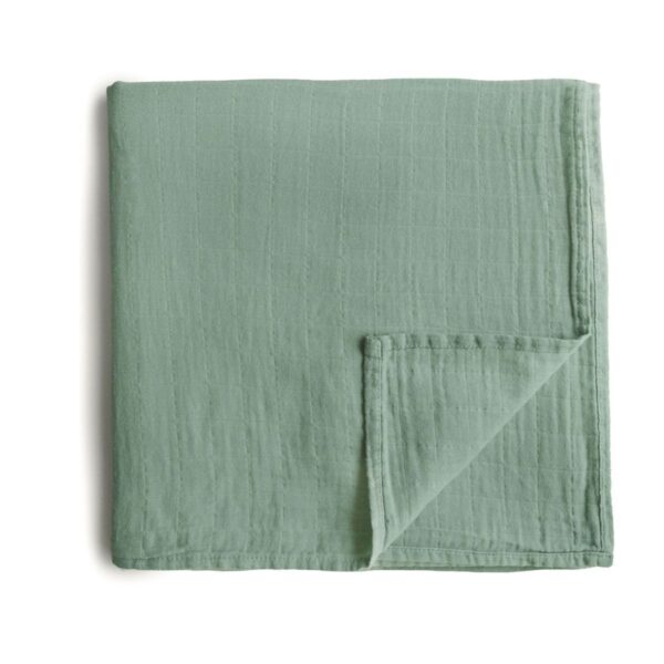 Mushie muslin swaddle