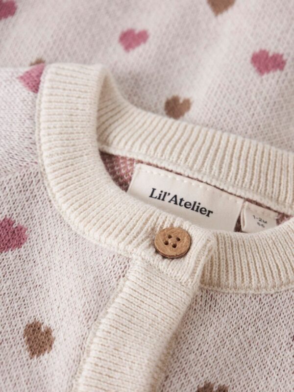 Lil Atelier nbfsaran vest hart - Afbeelding 3