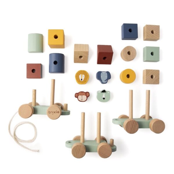 Trixie houten dierentrein - Afbeelding 2