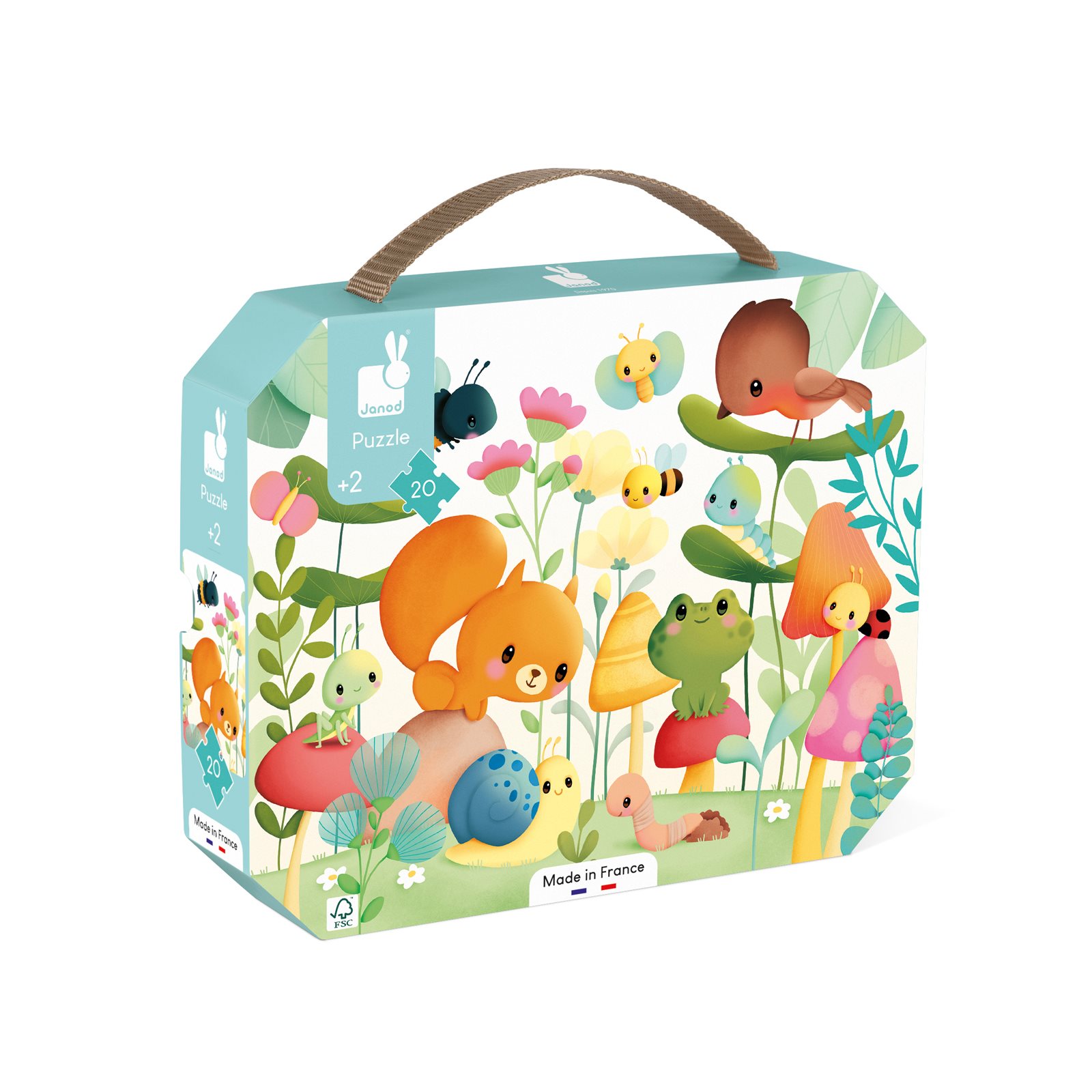 Janod puzzel de tuinvrienden