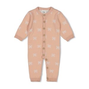 Feetje gebreid boxpakje strik