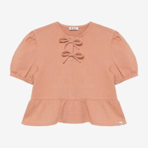 Noppies top met strikjes