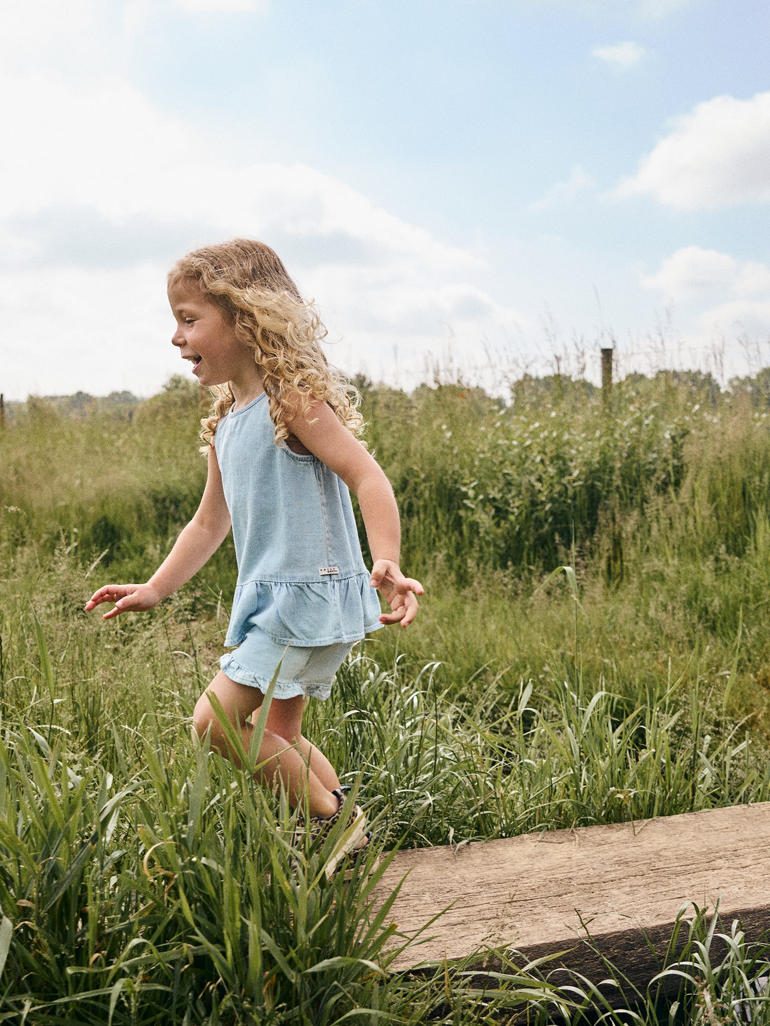 Daily7 denim singlet - Afbeelding 4