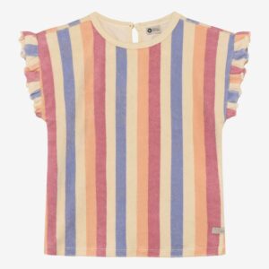 Daily7 terry striped t-shirt