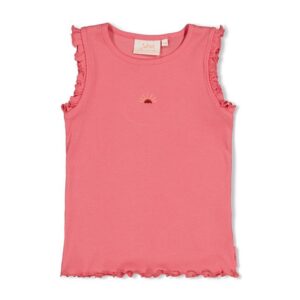 Jubel singlet rib Salsa Sunset
