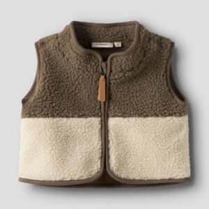 Lil Atelier teddy gilet