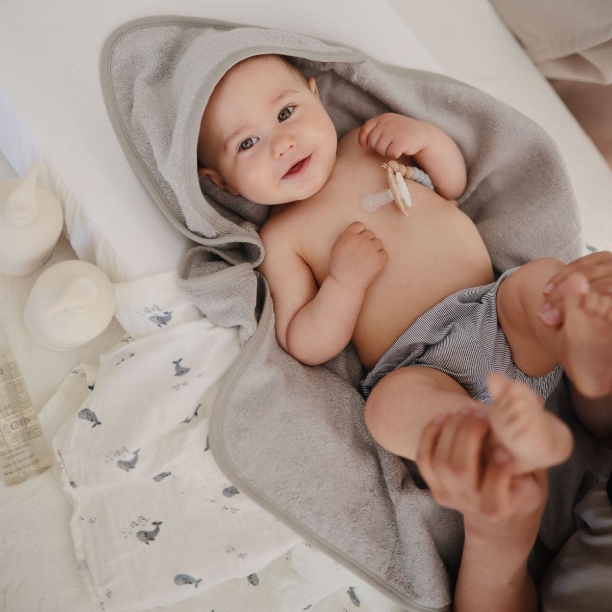 Mushie muslin swaddle - Afbeelding 3