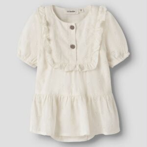Lil Atelier broderie jurkje