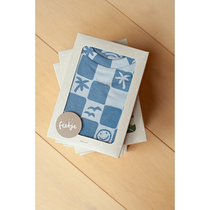 Feetje shortama Chase check - Afbeelding 2