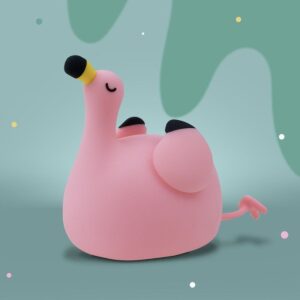 Mary's nachtlampje flamingo
