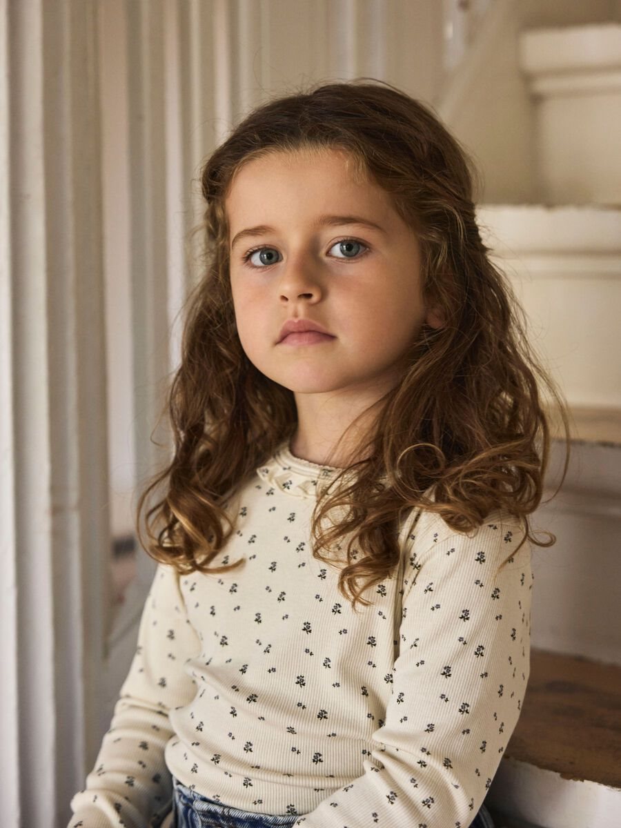 Lil Atelier longsleeve flower - Afbeelding 4