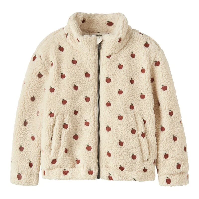 Lil Atelier teddy jas appel