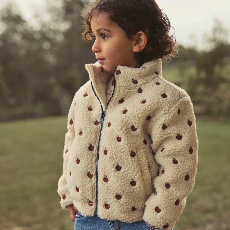 Lil Atelier teddy jas appel - Afbeelding 3
