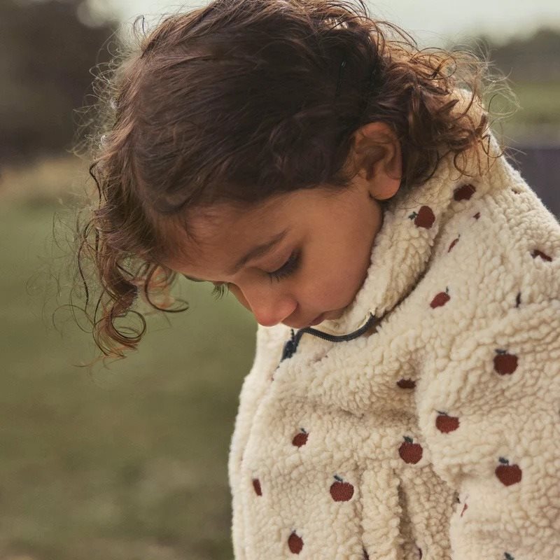 Lil Atelier teddy jas appel - Afbeelding 4