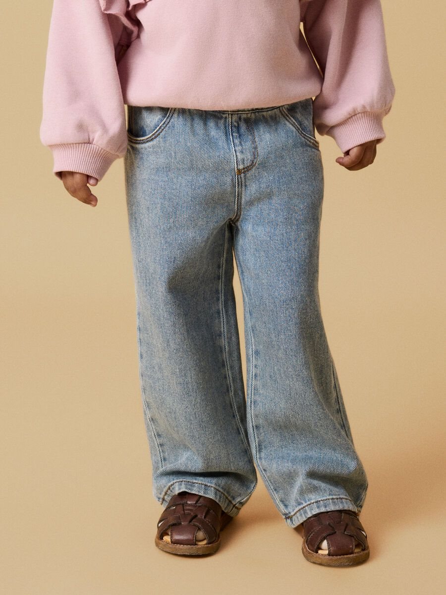 Lil Atelier wide leg jeans - Afbeelding 4